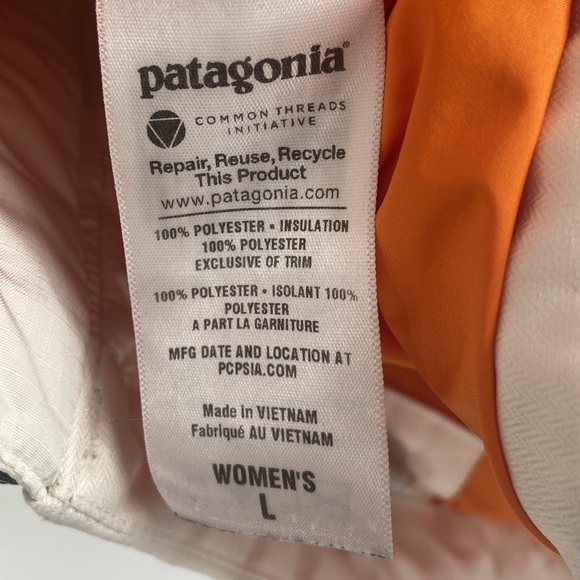 SoldPatagonia Womens rubicon rider white jacket - Picture 6 of 9
